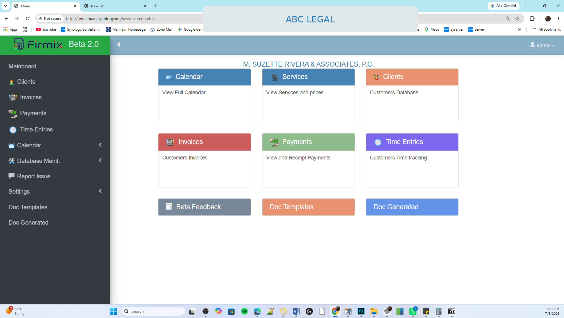 Firmix screenshot
